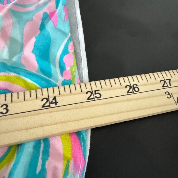 🟣🟣 Lilly Pulitzer Womens Multicolor High Neck Tank Top Size Small - Picture 6 of 7